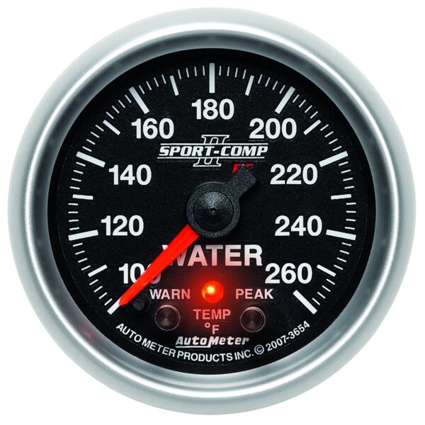 2-1/16 in. WATER TEMPERATURE, 100-260 Fahrenheit, SPORT-COMP II