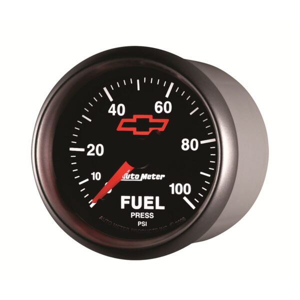 2-1/16 in. FUEL PRESSURE, 0-100 PSI, GM BLACK