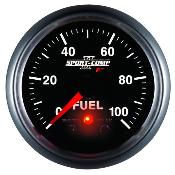 2-1/16 in. FUEL PRESSURE, 0-100 PSI, SPORT-COMP II