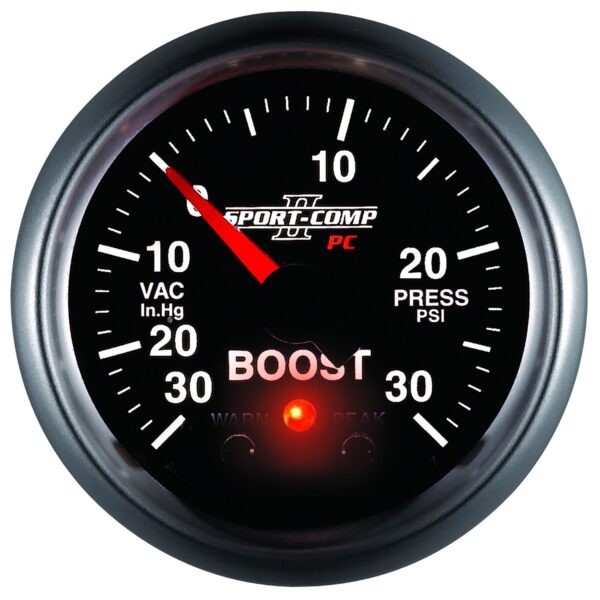 2-1/16 in. BOOST/VACUUM, 30 IN HG/30 PSI, SPORT-COMP II