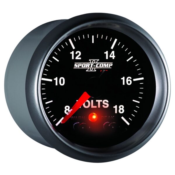 2-1/16 in. CLOCK, 12 HOUR, SPORT-COMP II