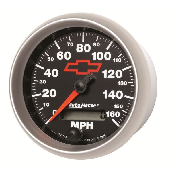 3-3/8 in. SPEEDOMETER, 0-160 MPH, GM BLACK