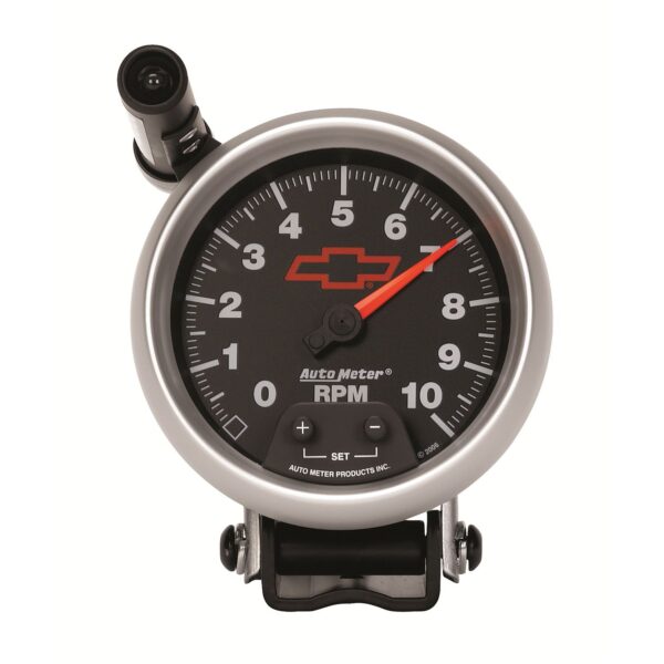 3-3/4 in. PEDESTAL TACHOMETER, 0-10,000 RPM, GM BLACK