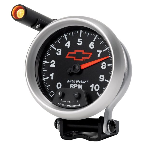 3-3/4 in. PEDESTAL TACHOMETER, 0-10,000 RPM, GM BLACK