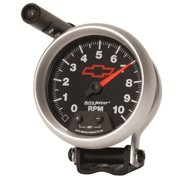 3-3/4 in. PEDESTAL TACHOMETER, 0-10,000 RPM, GM BLACK
