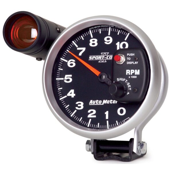 5 in. PEDESTAL TACHOMETER, 0-10,000 RPM, SPORT-COMP II