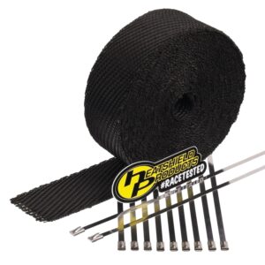Heatshield Products 372551 - Stealth Lava Wrap Kit 2in x 50ft w/ties