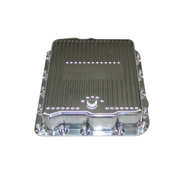 GM 700R4/4L60/65E Polished Die Cast Aluminum Pan (Stock Depth).