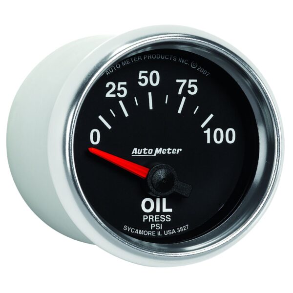 2-1/16 in. OIL PRESSURE, 0-100 PSI, GS