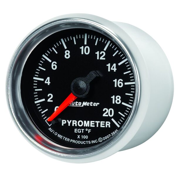 2-1/16 in. PYROMETER, 0-2000 Fahrenheit, GS