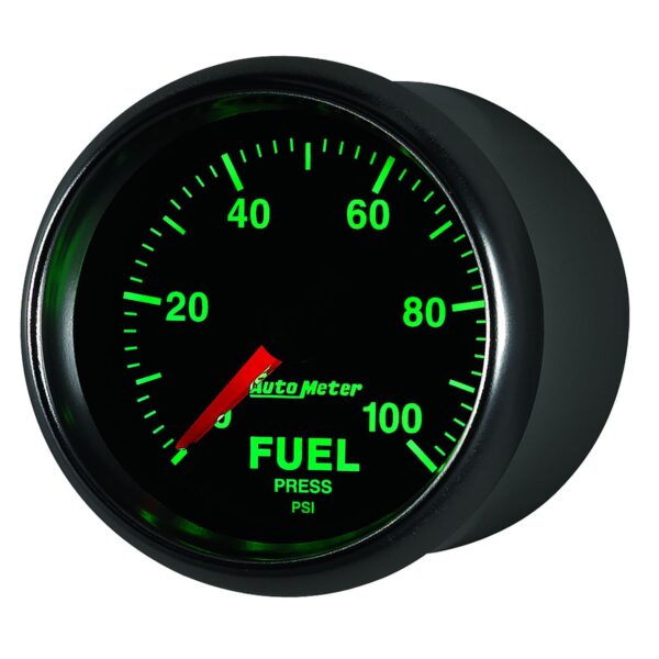 2-1/16 in. FUEL PRESSURE, 0-100 PSI, GS