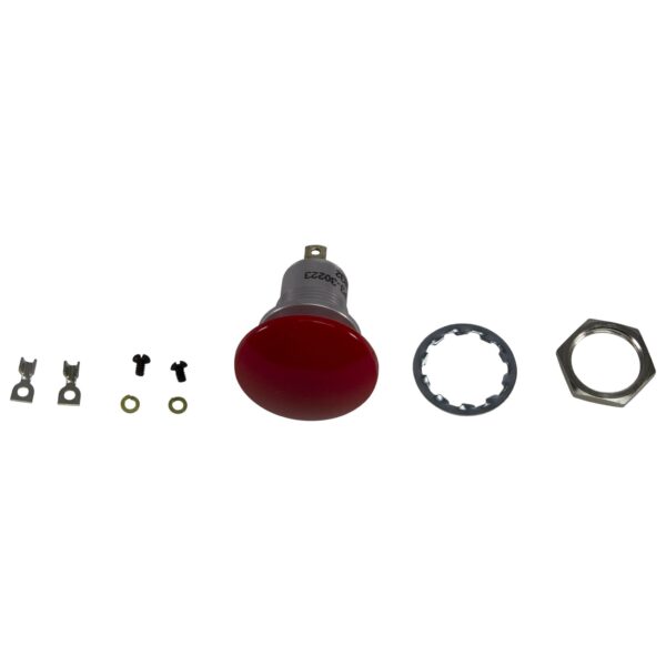 10 AMP Microswitch w/ Extra Large Button and 5/8 in Mount