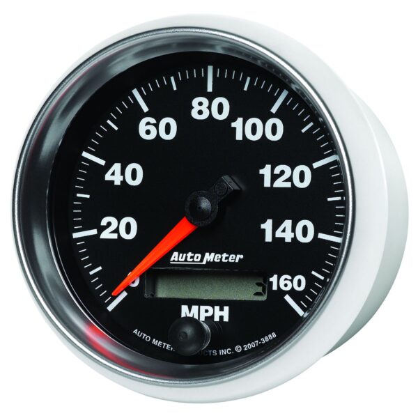 3-3/8 in. SPEEDOMETER, 0-160 MPH, GS