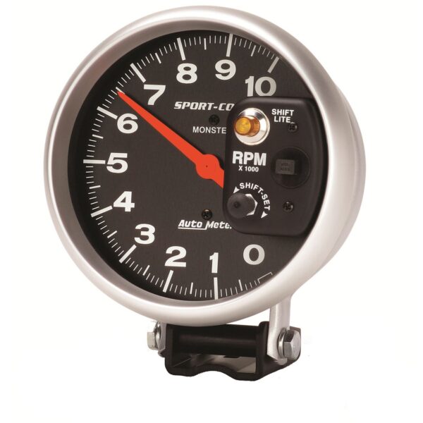 5 in. PEDESTAL TACHOMETER, 0-10,000 RPM, SPORT-COMP