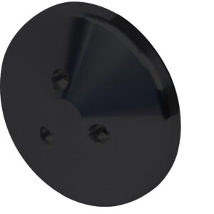 Sanden 7176 AC Compressor Cover - Black