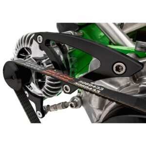 Big Block Chrysler Alternator Bracket - 383 - Black