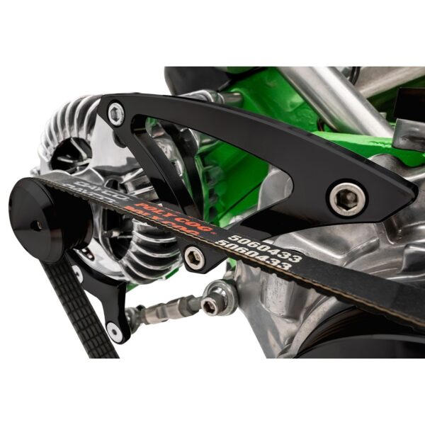 Big Block Chrysler Alternator Bracket - 383 - Black
