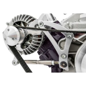 Small Block Chrysler Alternator Bracket - Silver