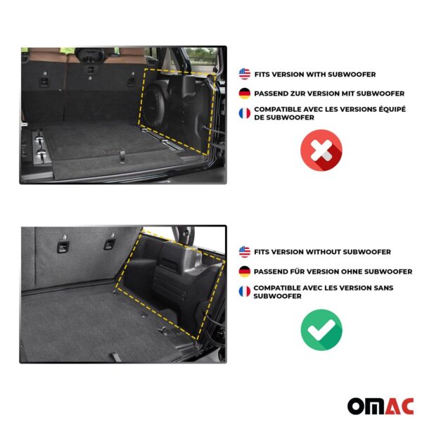 OMAC Premium Cargo Trunk Liner Black For Kia Niro 2017-2022