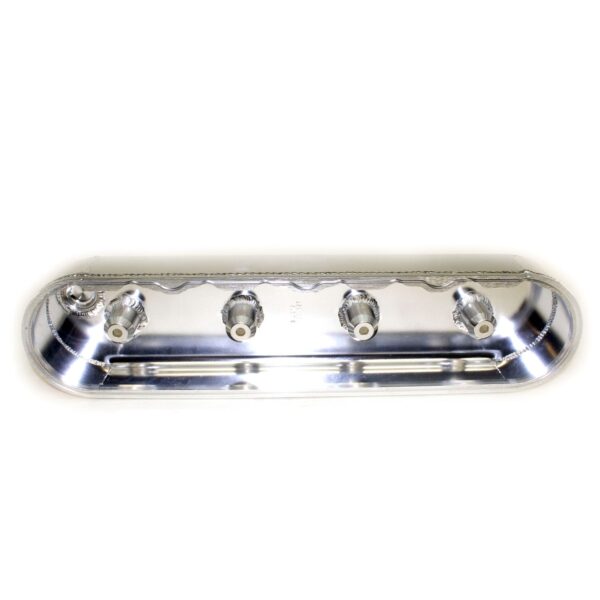 Valve Cover Set, Aluminum, Fabricated Billet Rail