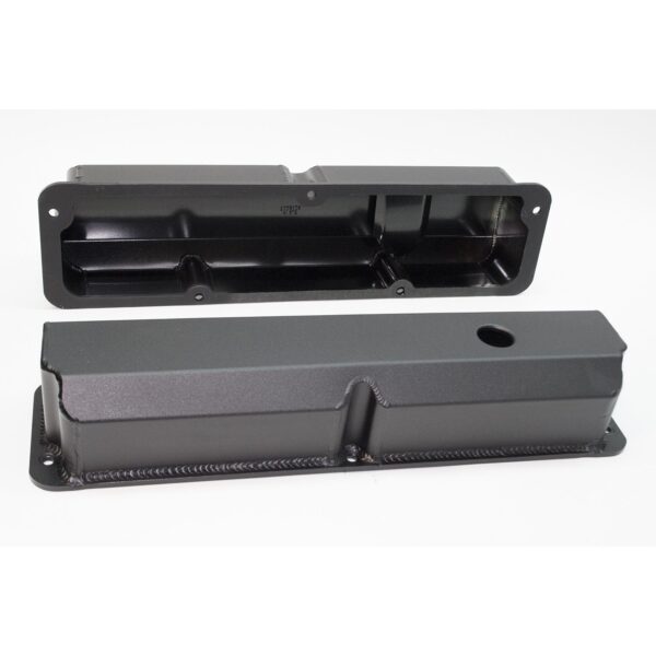 Valve Cover Set, Aluminum, Fabricated Billet Rail