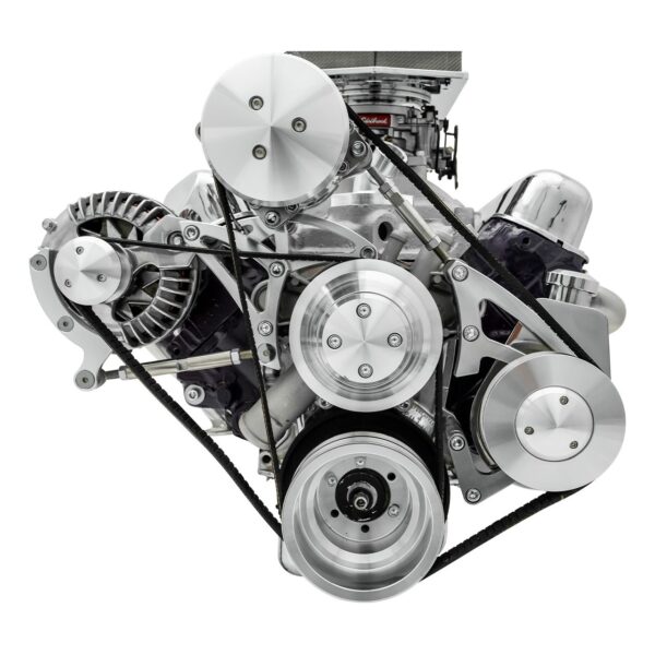 Small Block Chrysler Serpentine Conversion - AC & PS - Saginaw-Key
