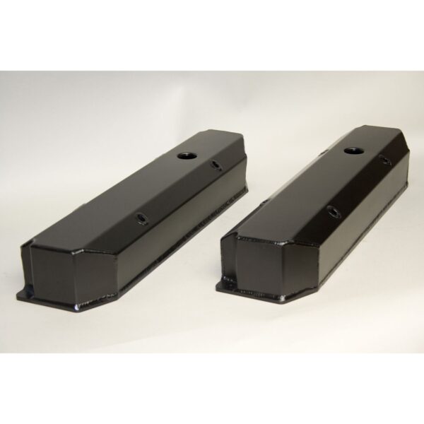 Valve Cover Set, Aluminum, Fabricated Billet Rail