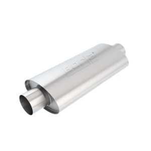 XR-1 Multi-Core Racing Muffler 3in Center Inlet/ 3in Center Outlet 4.25in x 7.88in Oval x 16in Long Body