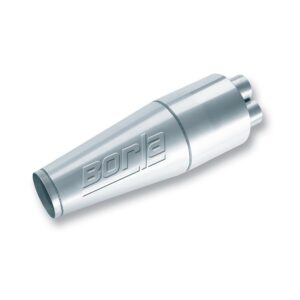 XR-1 Multi-Core Racing Muffler Collector Quad 2.375in Inlet/ 4.5in Outlet 6.75in Round x 18in Long Body