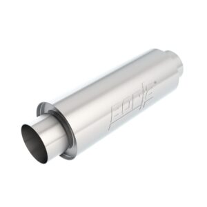 XR-1 Multi-Core Racing Muffler 4in Center Inlet/ 4in Center Outlet 6.25in Round x 16in Long Body