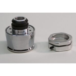 Valve Cover Breather Kit, Push In Style, Die-Cast Polished
