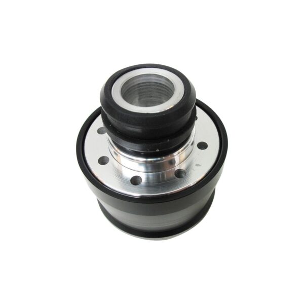 Valve Cover Breather Kit, Push In Style, Black Anodized