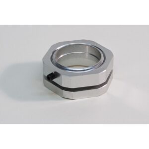 VALVE COVER BREATHER ADAPTER, Modular, Silver anodized