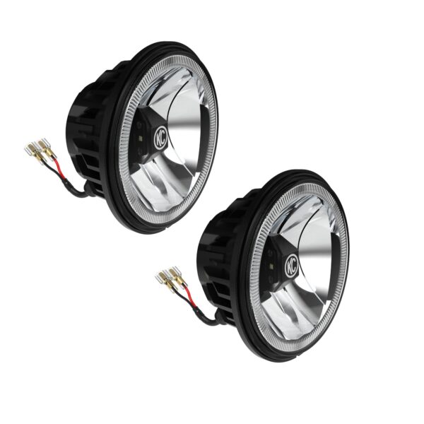 KC HiLITES 6in Gravity LED G6 - 2-Light - 20W Wide-40 Beam