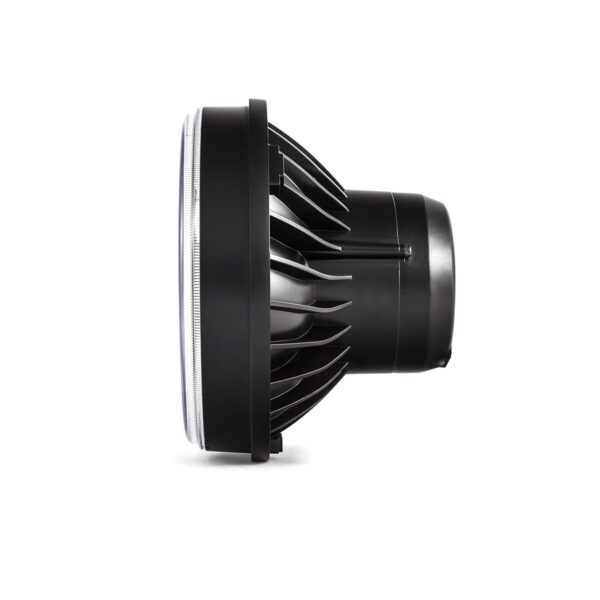 KC Hilites 7 in Gravity LED Pro - Single Headlight - SAE/ECE - 55W / 60W Driving Beam - Universal / 07-18 Jeep JK