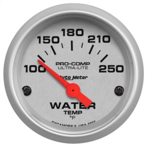 2-1/16 in. WATER TEMPERATURE, 100-250 Fahrenheit, ULTRA-LITE