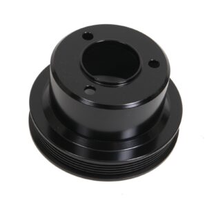 Chevy Trucks Big Block Serpentine Crankshaft Pulley - '88-00 - Black