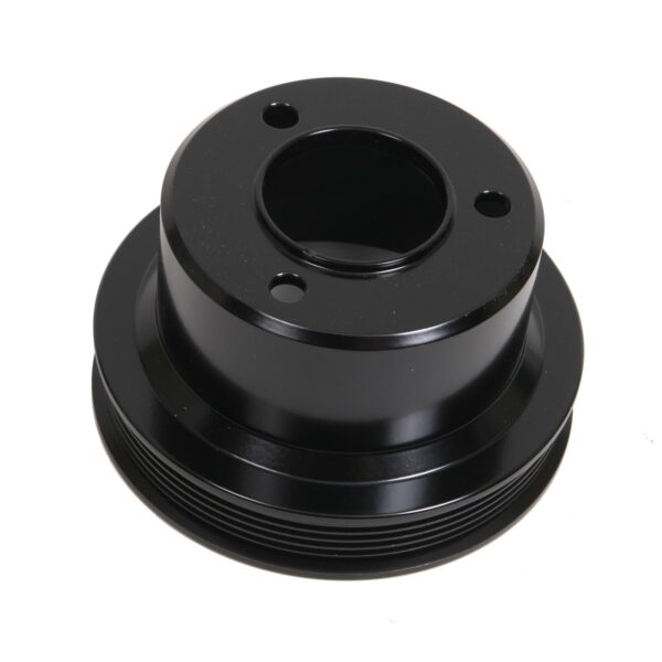 Chevy Trucks Big Block Serpentine Crankshaft Pulley - '88-00 - Black
