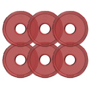 Cyclone V2 LED - Replacement Lens - Red - 6-PK