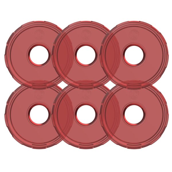 Cyclone V2 LED - Replacement Lens - Red - 6-PK