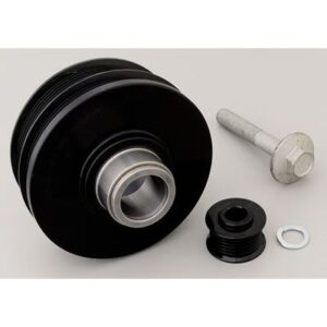 Chevy LS Fluid Damper Pulley Kit - Black