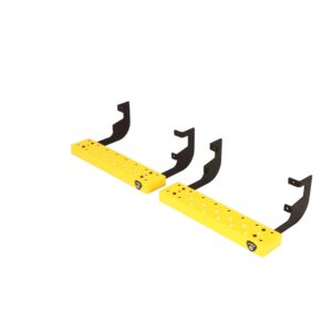 CARR  - 451017 - Factory Step; Van Assist/Side Step; XP7 Safety Yellow Powder Coat; Pair
