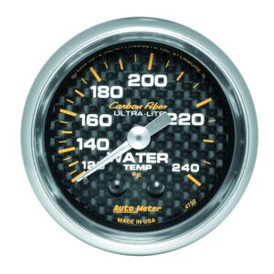 2-1/16 in. WATER TEMPERATURE, 120-240 Fahrenheit, CARBON FIBER