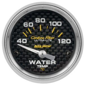 2-1/16 in. WATER TEMPERATURE, 40-120 Celsius, CARBON FIBER