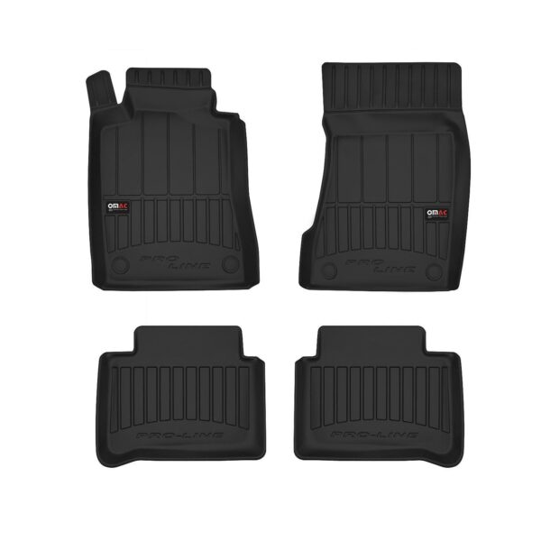 OMAC Premium Floor Mats for Mercedes E Class Sedan Wagon 2003-2009 All-Weather