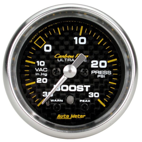 2-1/16 in. BOOST/VACUUM, 30 IN HG/30 PSI, CARBON FIBER