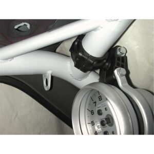 ROLL POD FOR 1.625 in. ROLL CAGE, FITS 5 in. PEDESTAL TACH, BLACK
