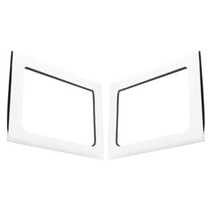 DEI 50151 '11-'18 Wrangler JK 4-Door White Original Finish Rear Side Window Only 050151