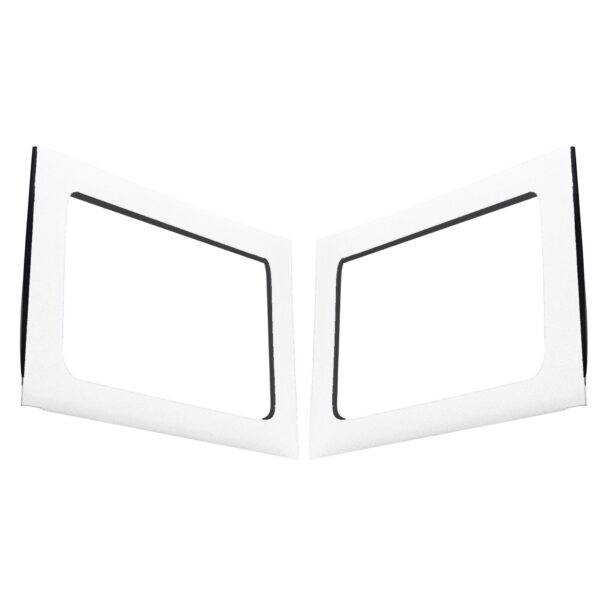 DEI 50151 '11-'18 Wrangler JK 4-Door White Original Finish Rear Side Window Only 050151