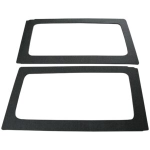 DEI 50152 '11-'18 Wrangler JK 2-Door Black Original Finish Rear Side Window Only 050152